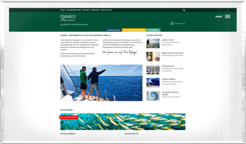 Webdesign | q4med.de