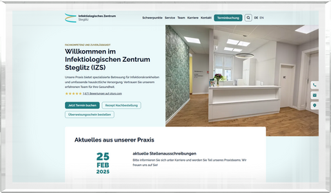 Webdesign | infektiologie-steglitz.de